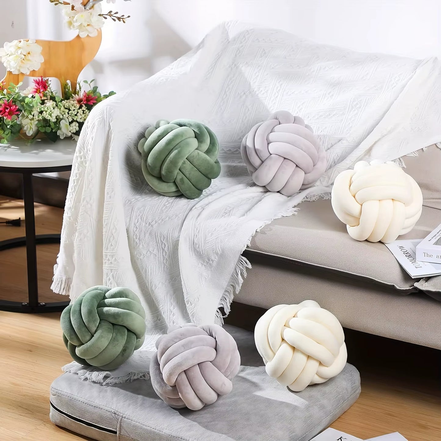 Handmade Knot Pillow
