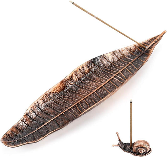 Transform your space with our stunning Leaf & Snail Incense Holder Set! Perfect for meditation, yoga, or adding a touch of zen to your home or office. 🌿✨ #HomeDecor #Meditation #YogaVibes